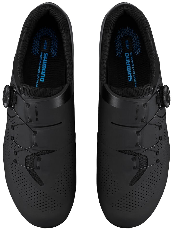 Спортивные кроссовки SHIMANO Rennrad - Fahrradschuhe RC302 WIDE, черный — фото 4