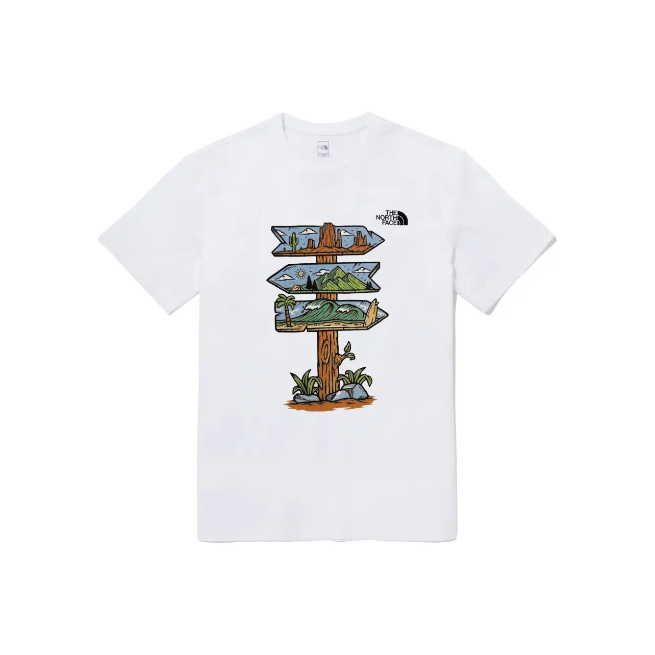 

THE NORTH FACE Футболка мужская белая