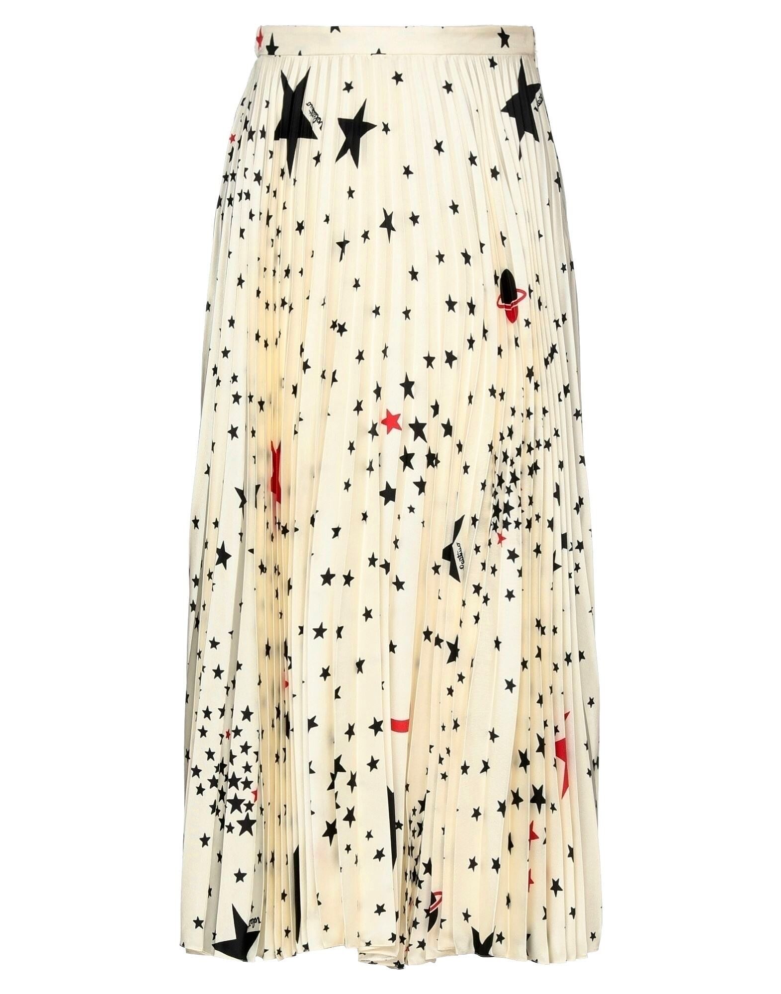 

Юбка миди Valentino Garavani, айвори