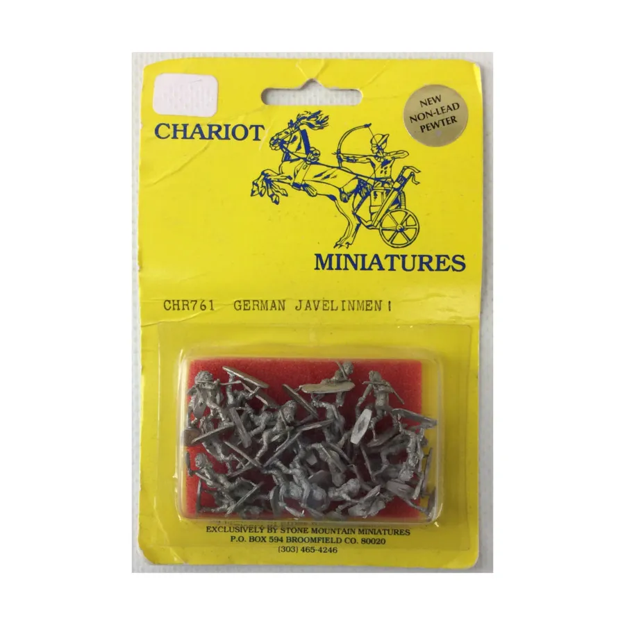 

Немецкие копьеносцы I, Chariot Miniatures (15mm)