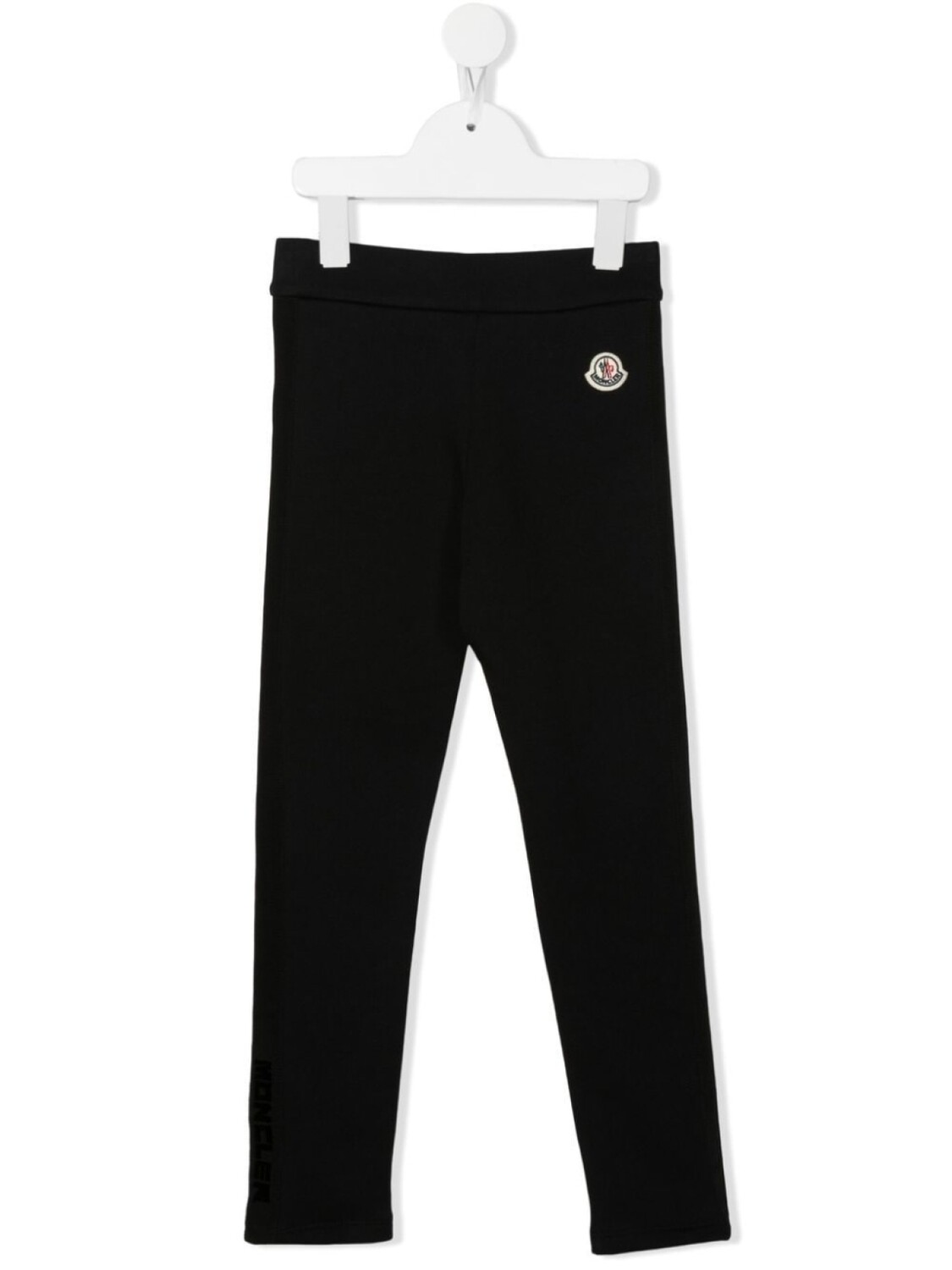

Moncler Enfant брюки из джерси с нашивкой-логотипом, черный