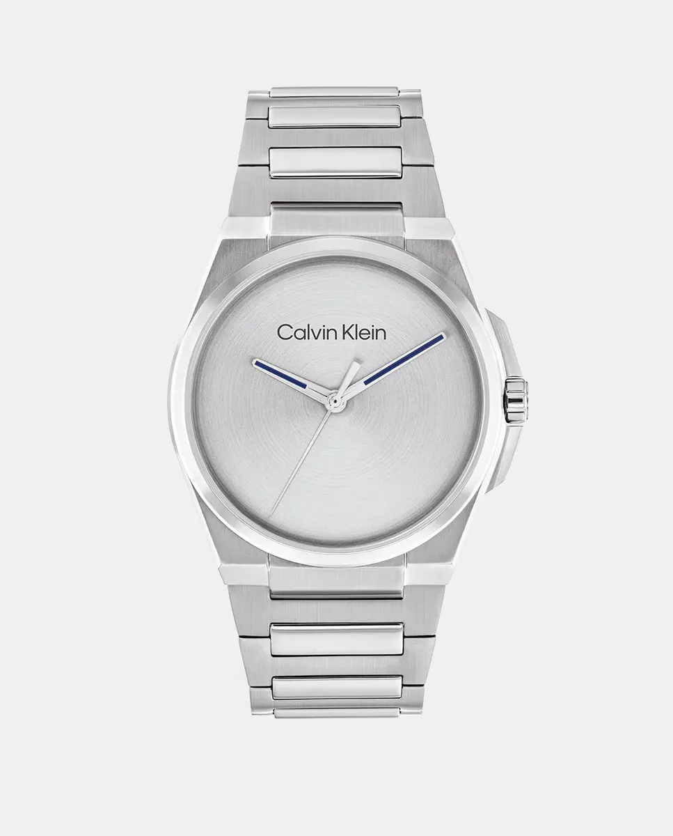 

Meta-Minimal 25200456 стальные мужские часы Calvin Klein, серебряный