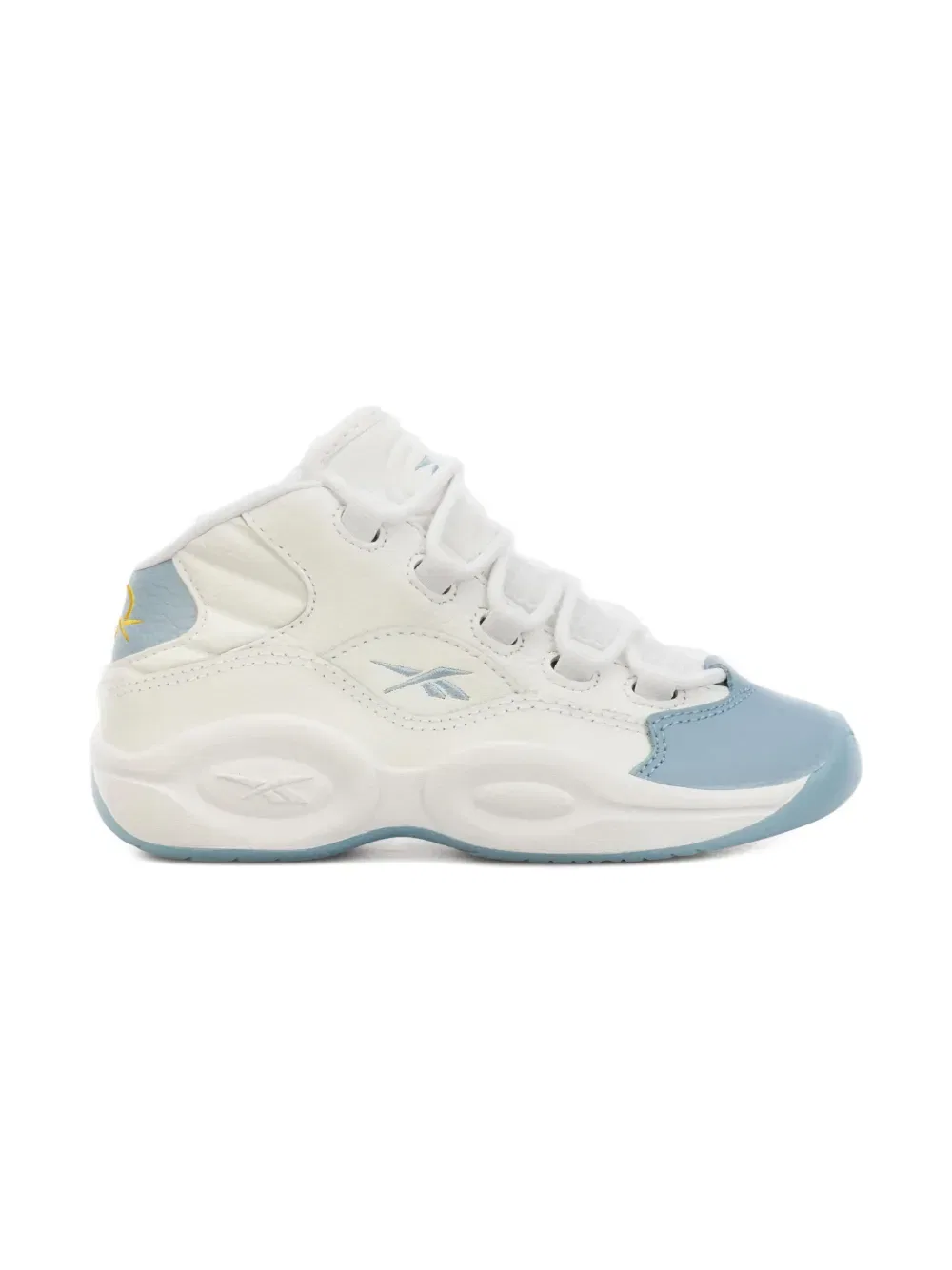 Кроссовки Question mid Reebok Kids, белый — фото 2