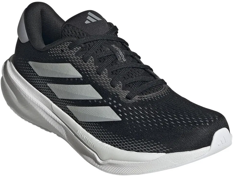 Женские беговые кроссовки Adidas Supernova, цвет черный/белый/серый — фото 4
