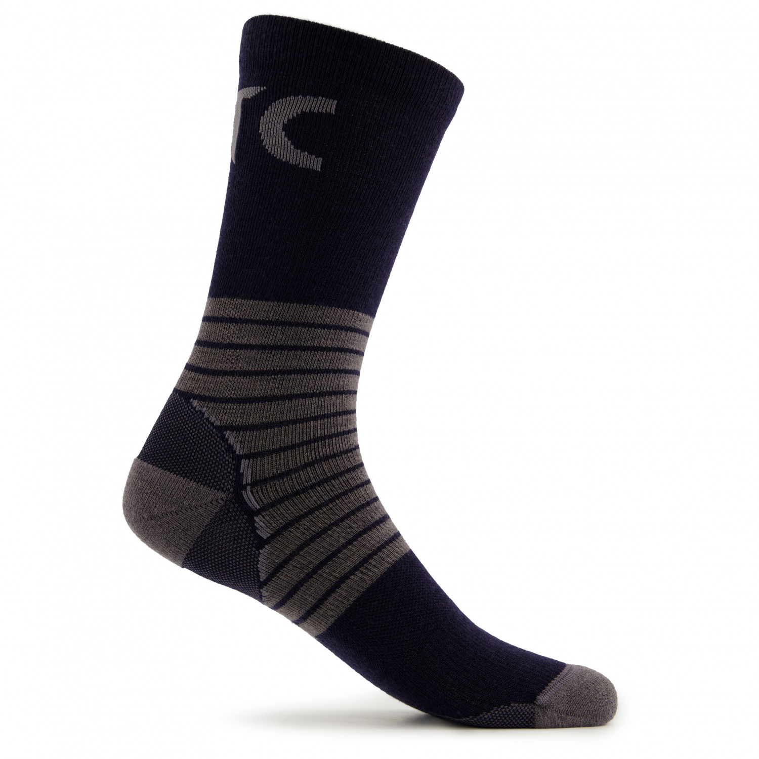 

Велосипедные носки Stoic Merino MTB Socks, цвет Navy Midnight/Monsoon