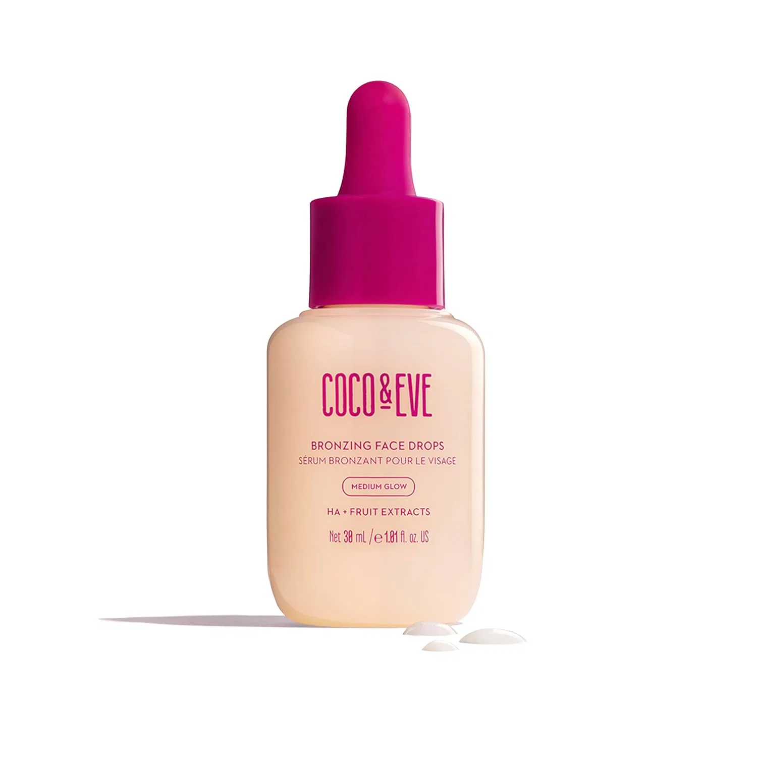 Капли-автозагар для лица «Bronzing Face Drops» 30 мл (Medium) от Coco & Eve Coco & Eve, Medium