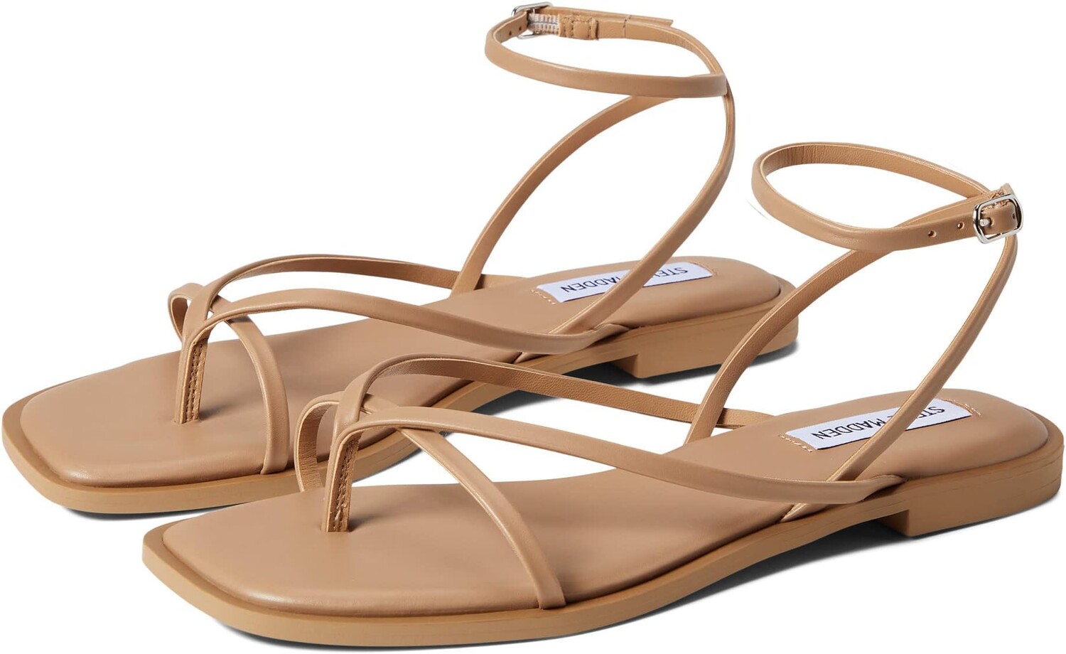 

Сандалии на плоской подошве Agree Sandal Steve Madden, цвет Tan
