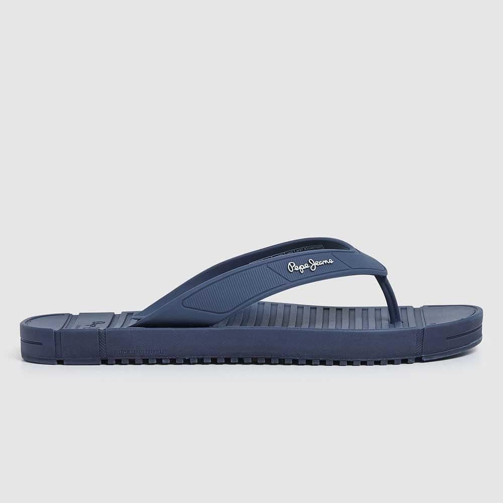 Мужские пляжные сандалии на платформе Pepe Jeans, темно-синий — фото 3