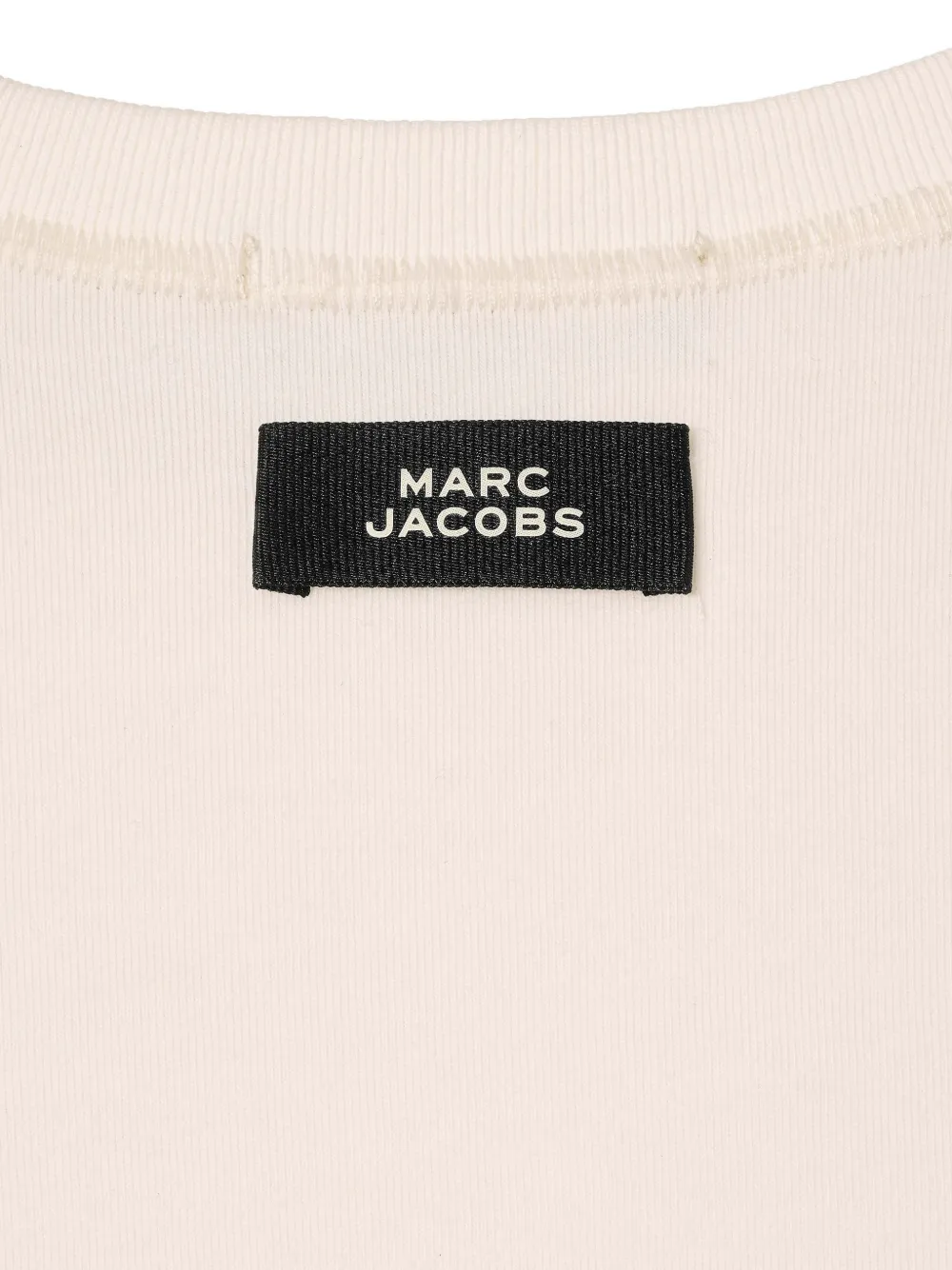 Футболка с принтом в виде банта Marc Jacobs, бежевый — фото 4