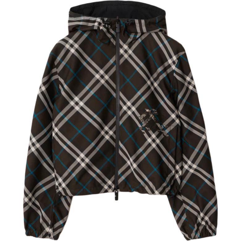 

Burberry Двусторонняя клетчатая куртка, Green