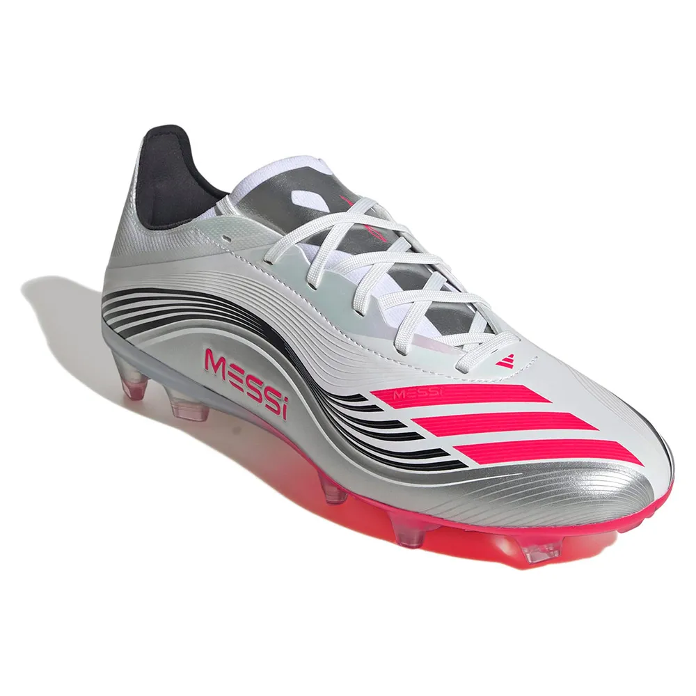 Футбольные бутсы adidas F50 Messi Pro FG, белый — фото 4