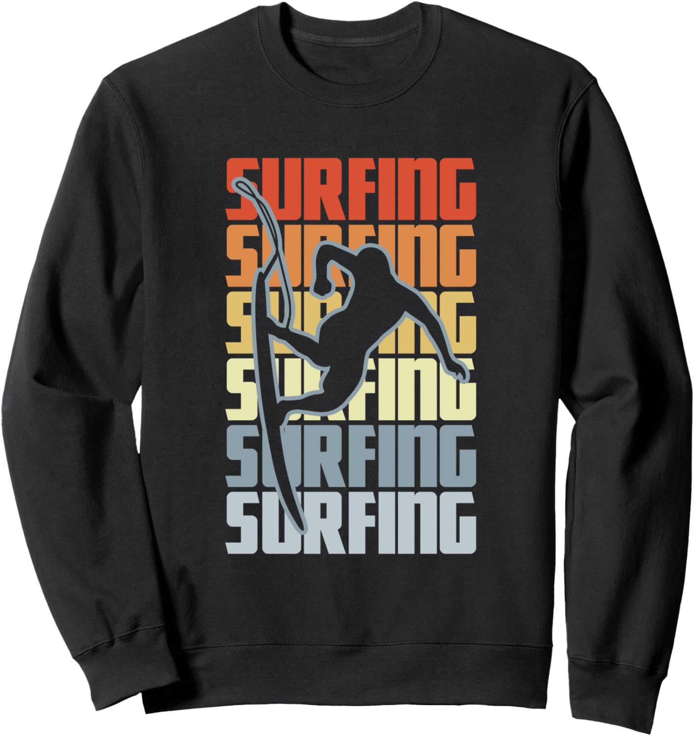 

Винтажная толстовка для серфинга и водных видов спорта Board Sports T-Shirts And Prizes, черный