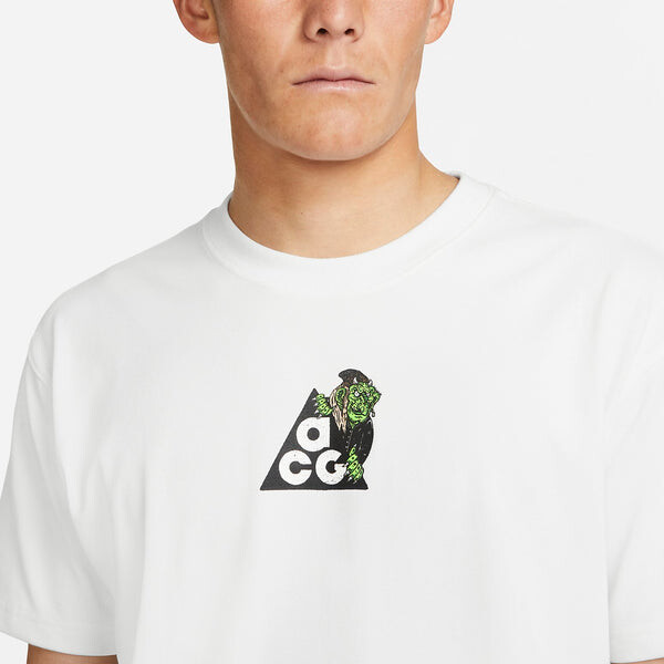 Футболка Nike ACG Iceland Map Short Sleeve T-shirt Asia Sizing 'Summit White', белый — фото 2