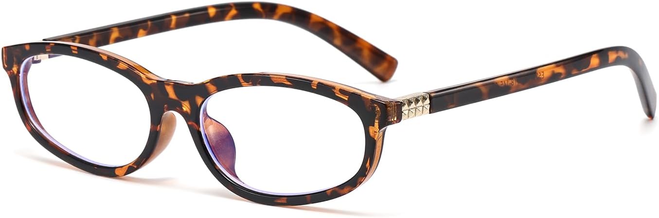 

Солнцезащитные очки HJSTES в стиле ретро, ​​овальные, модные, «кошачий глаз», винтажные, узкие, в стиле 90-х и Y2K. Дизайнерские солнцезащитные очки, A02 Leopard Frame/Clear Lens