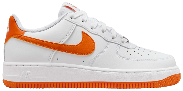 

Кроссовки Nike Air Force 1 GS 'White Safety Orange', белый