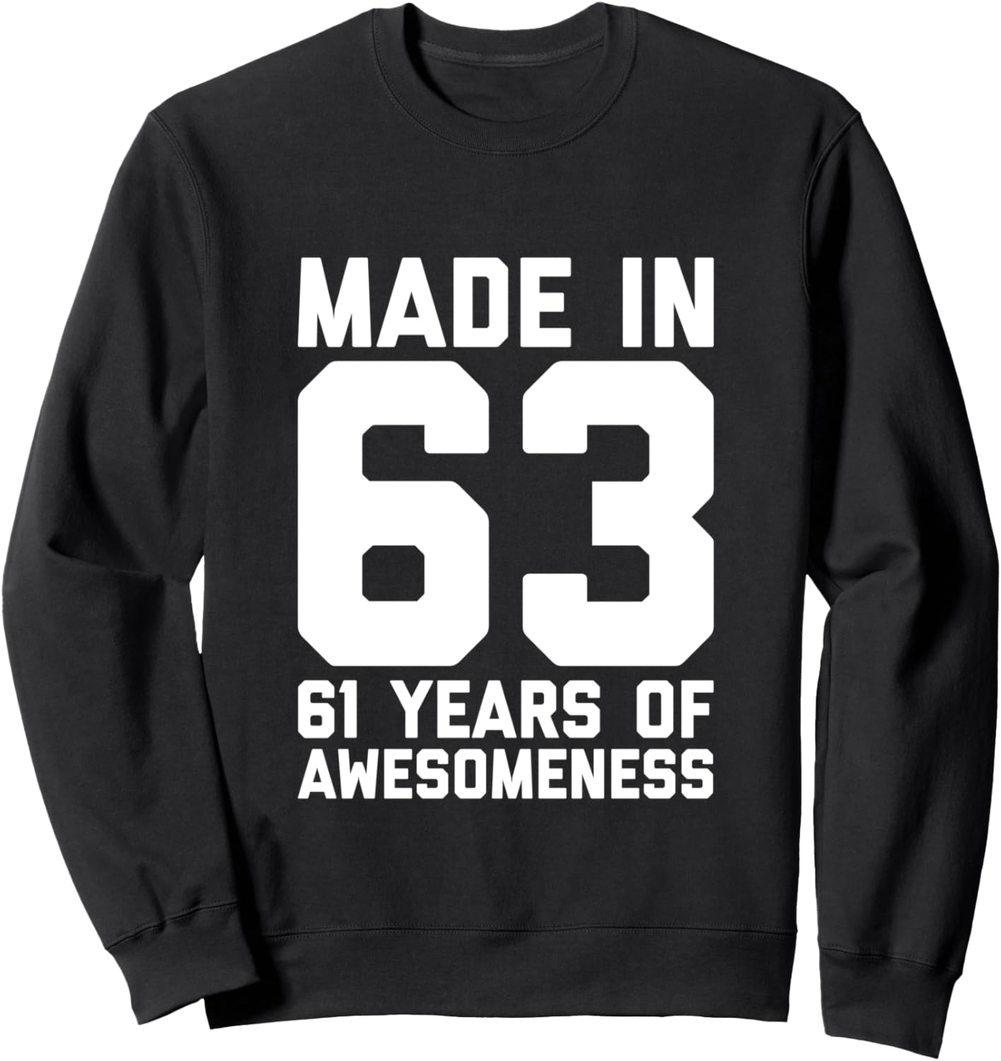 

Футболки на 61-й день рождения для женщин, подарки на 61-й день рождения для мужчин: толстовка, толстовка, черная 61St Birthday Gift Ideas For Men, Women, And 61St Year Olds, Черный, Футболки на 61-й день рождения для женщин, подарки на 61-й день рождения