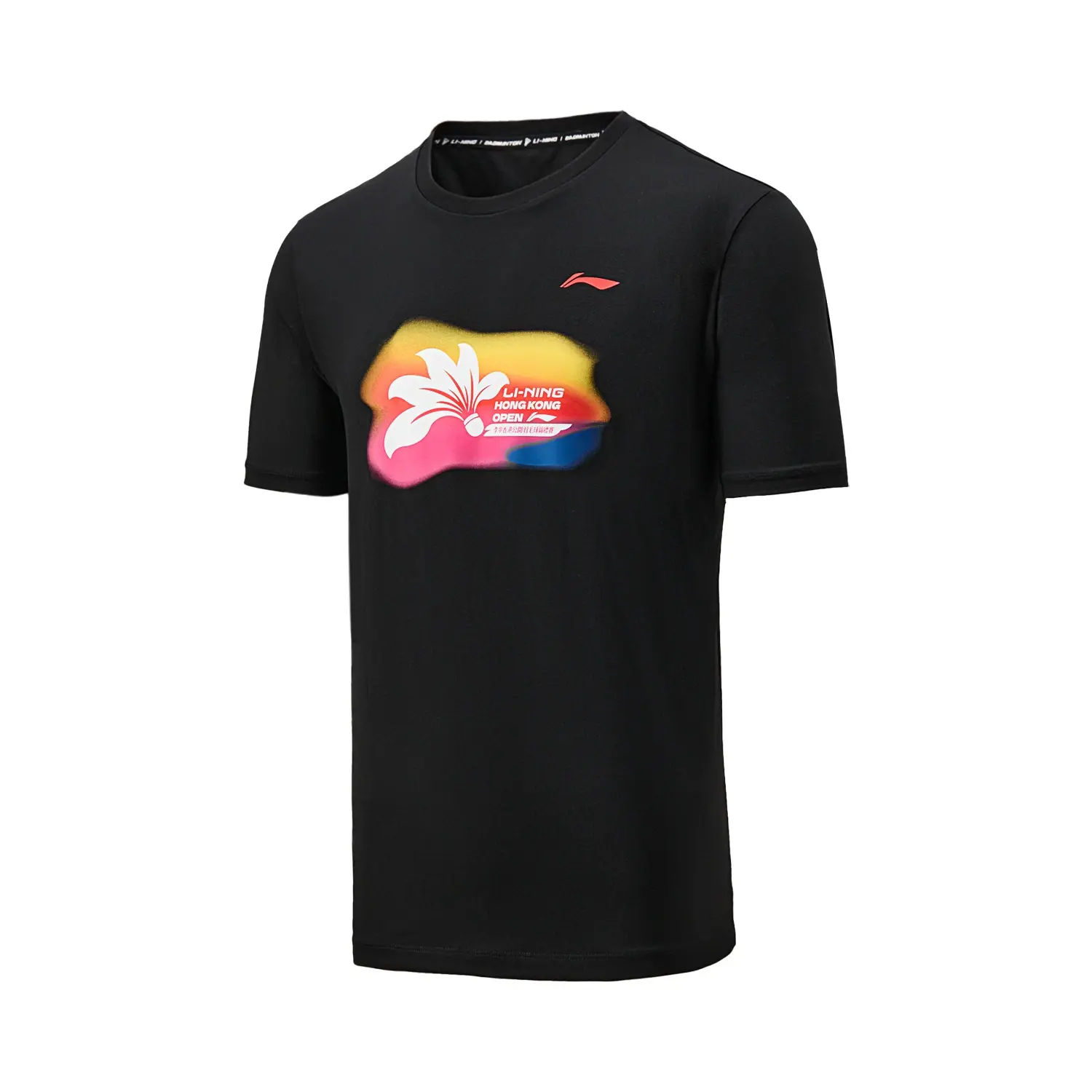 

Футболка для бадминтона унисекс LINING, черный