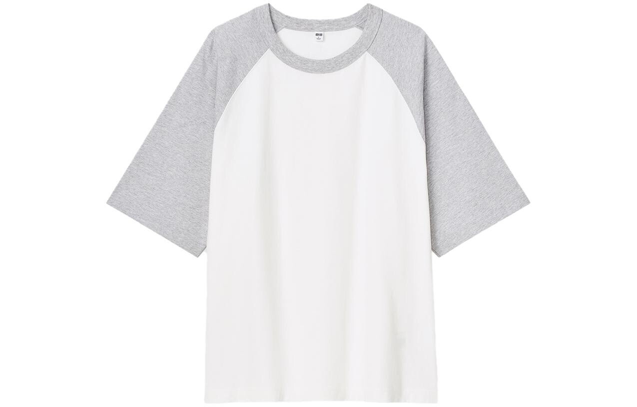 

Футболка унисекс серая Uniqlo, серый