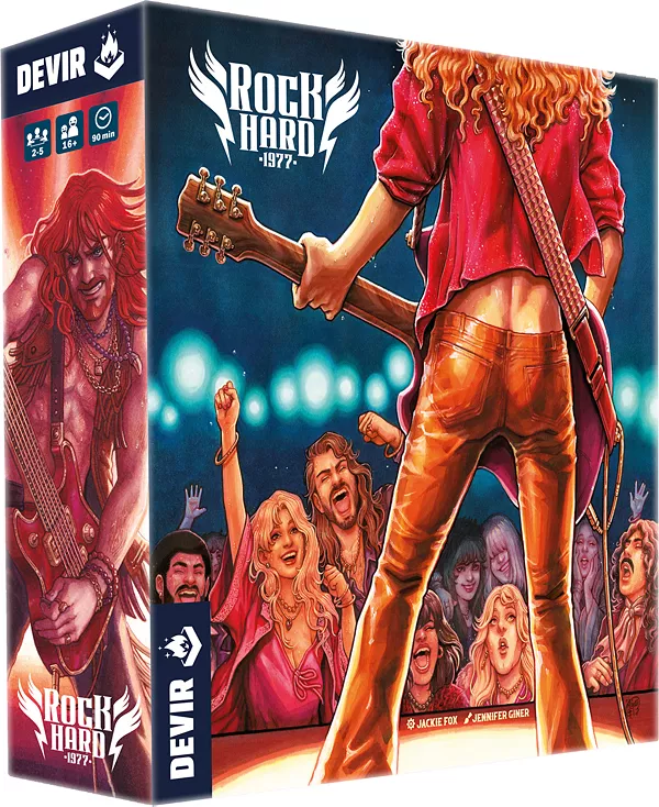 

Настольная игра Rock Hard 1977 года Devir, multi