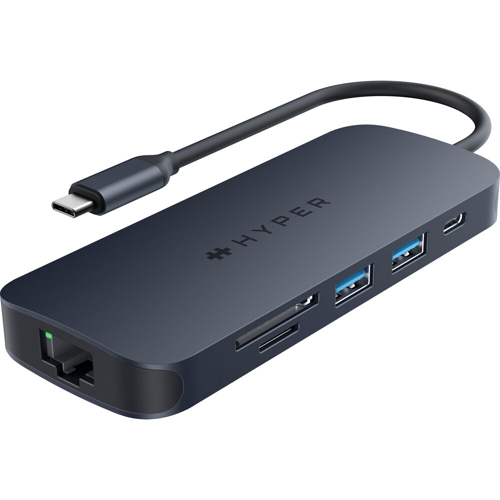 

Док-станция HYPER HyperDrive Next 8-Port USB-C Hub (Midnight Blue) HD4004GL