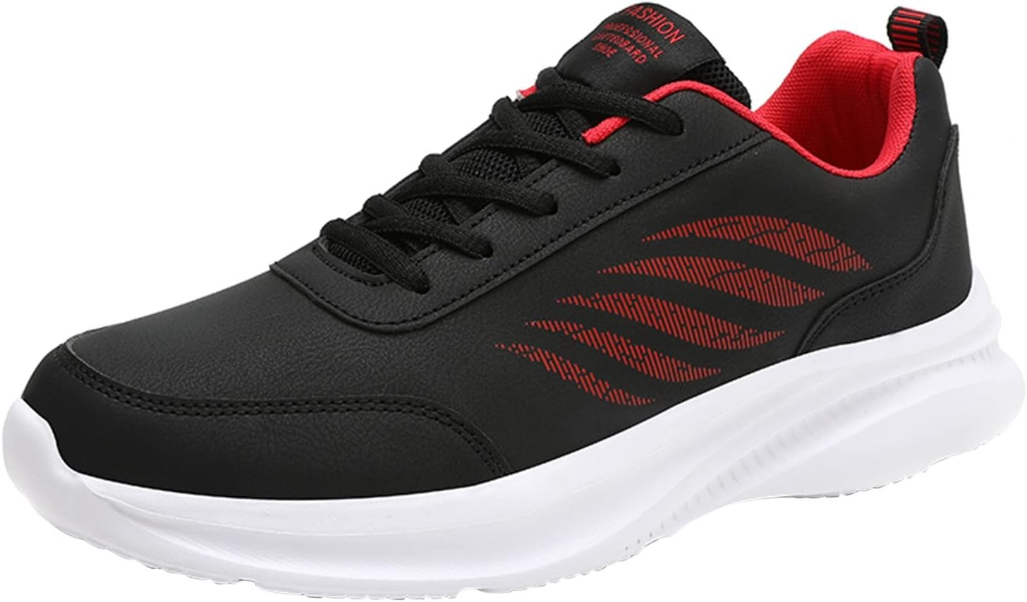 

IWIHMIV Нескользящие рабочие ботинки для мужчин Водонепроницаемые кроссовки для бега Повседневные кроссовки для ходьбы Легкие кроссовки для бега, B