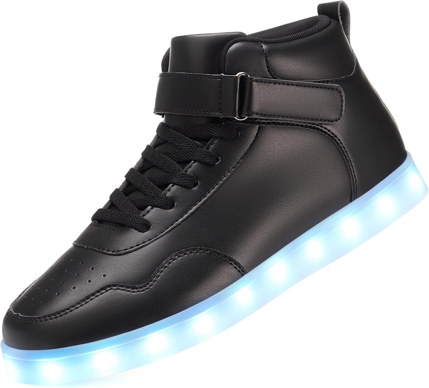 

Унисекс светящиеся кроссовки APTESOL с LED-подсветкой для женщин и мужчин, черный