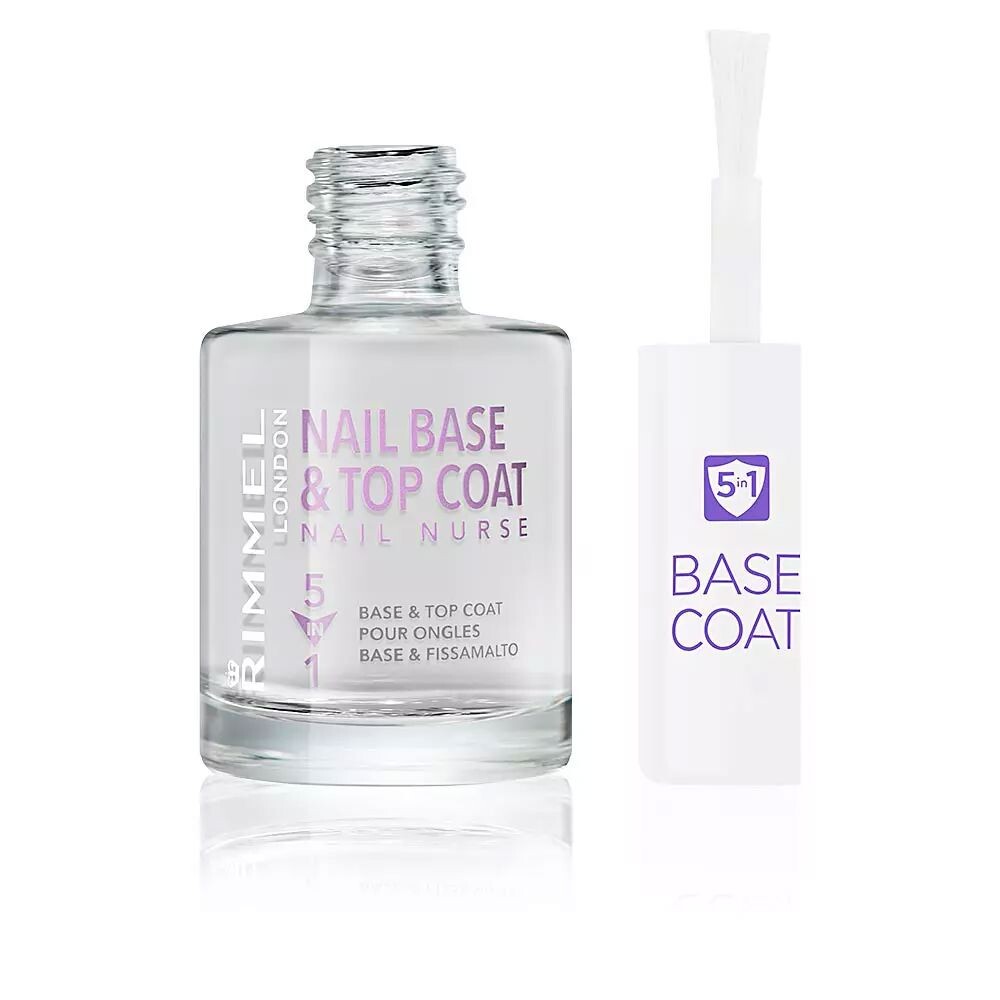 

Лак для ногтей Nail Nurse Care Base & Top Coat 5En1 Rimmel London, 12 мл.