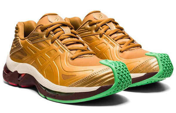 Кроссовки х кико костадинов гель тесеракт Asics, желтый — фото 4