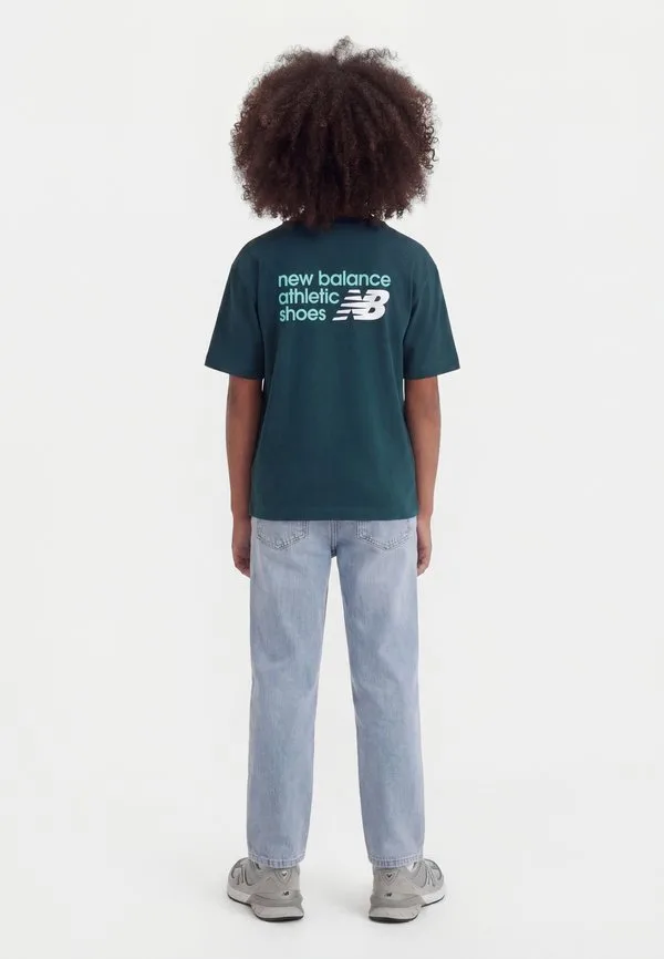 Спортивная футболка премиум-класса с графическим принтом New Balance, Medusa Green — фото 2
