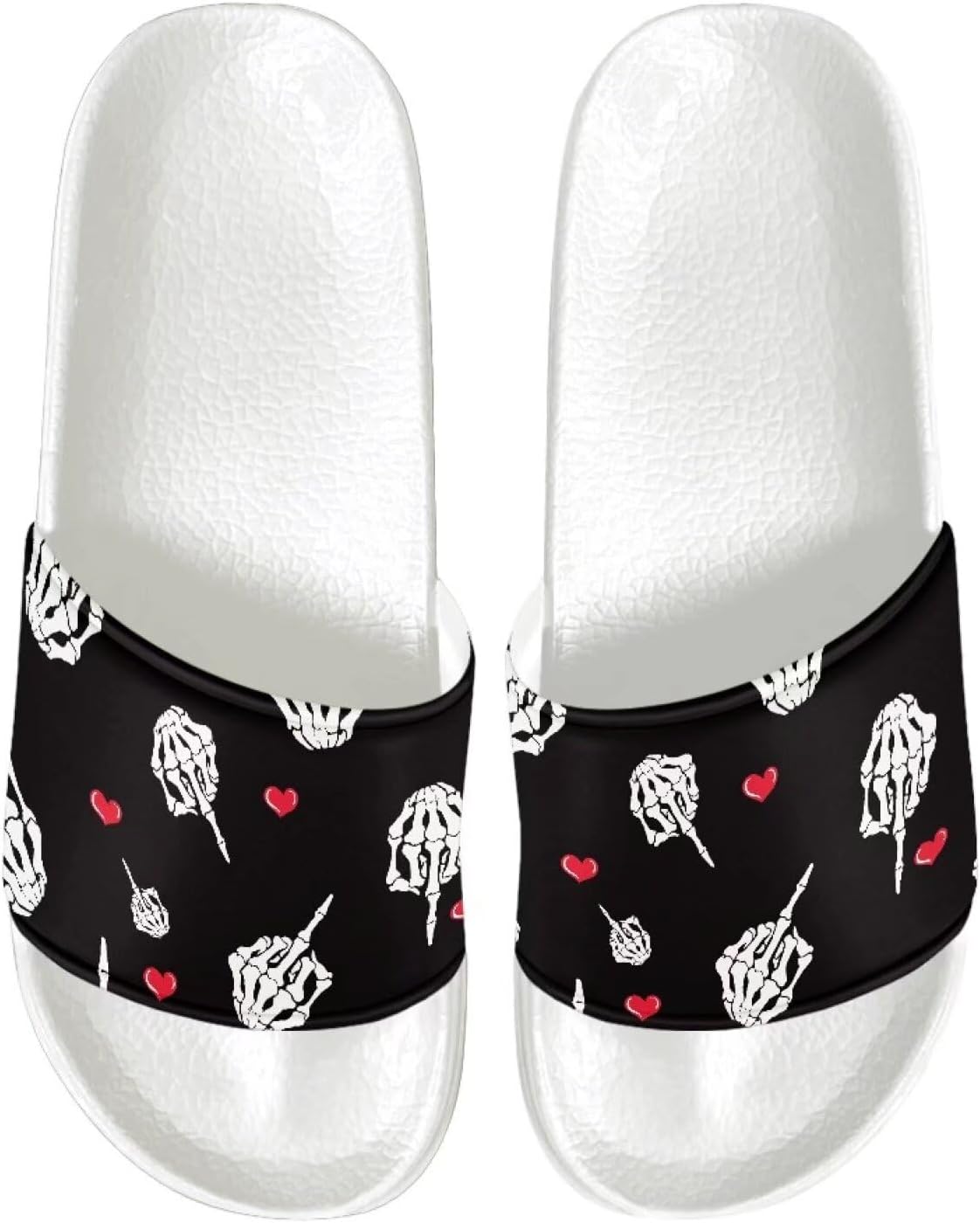 

Удобные летние пляжные сандалии Vuriqeby, Skull Middle Finger