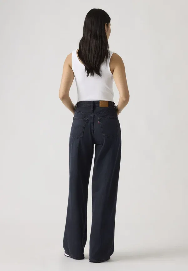 Джинсы Levi'S, модель Cinch wide leg, темный юмор — фото 3