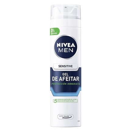 NIVEA MEN Sensitive Гель для бритья для чувствительной кожи с технологией Ultra Glide 200 мл — фото 2
