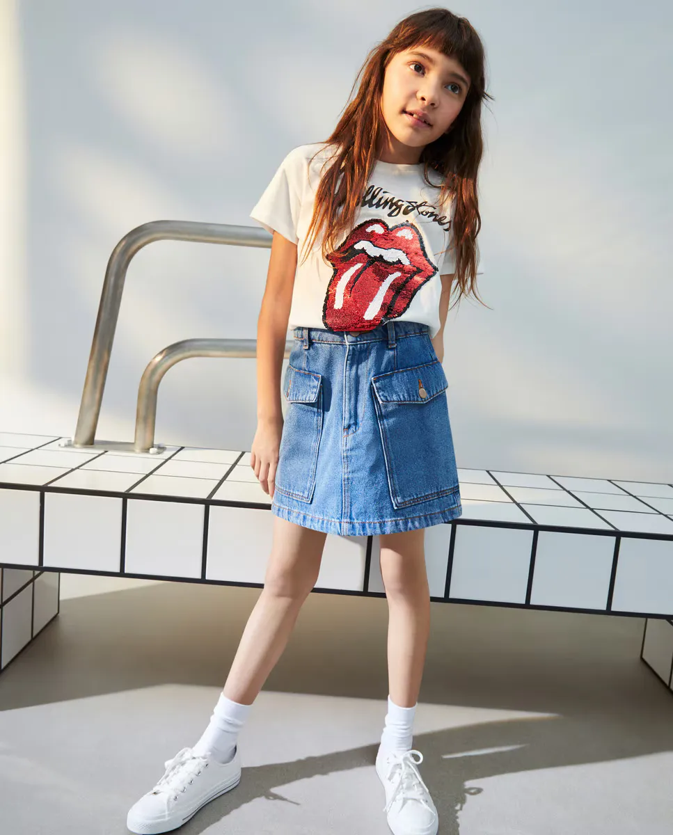 

Футболка с короткими рукавами для девочки Kids El Corte Inglés, белый