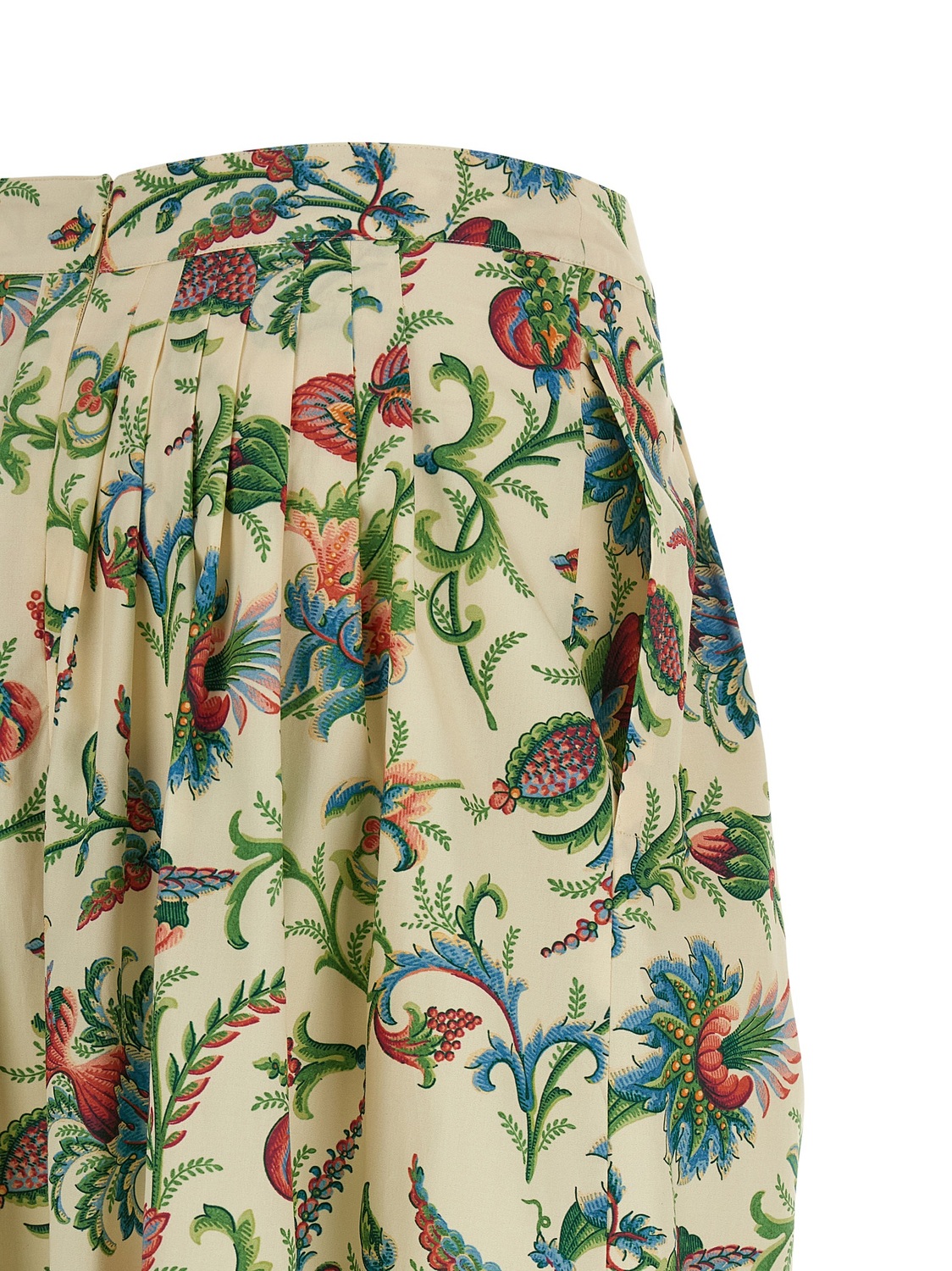 Юбка с цветочным узором ETRO, мультиколор — фото 4