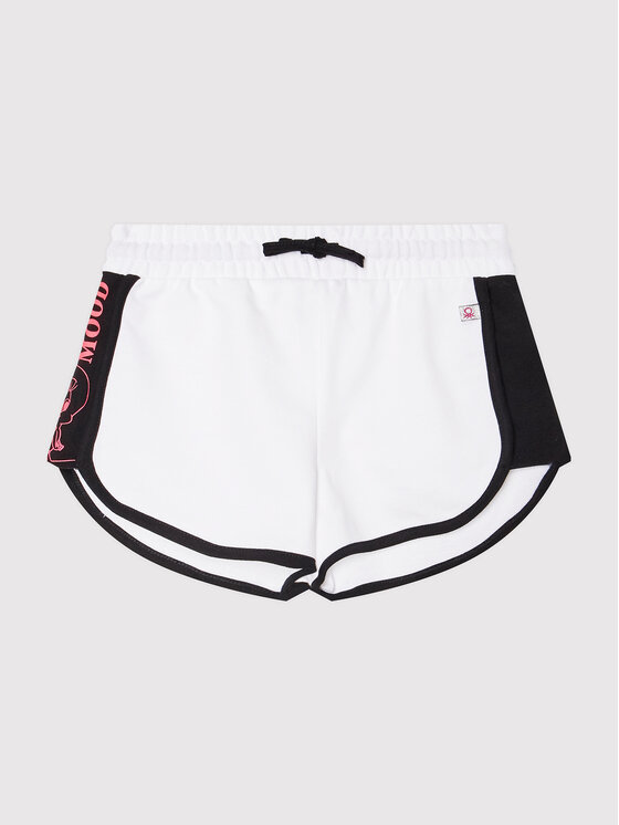 

Спортивные шорты regular fit Looney Tunes 3BT0C900T United Colors Of Benetton, белый