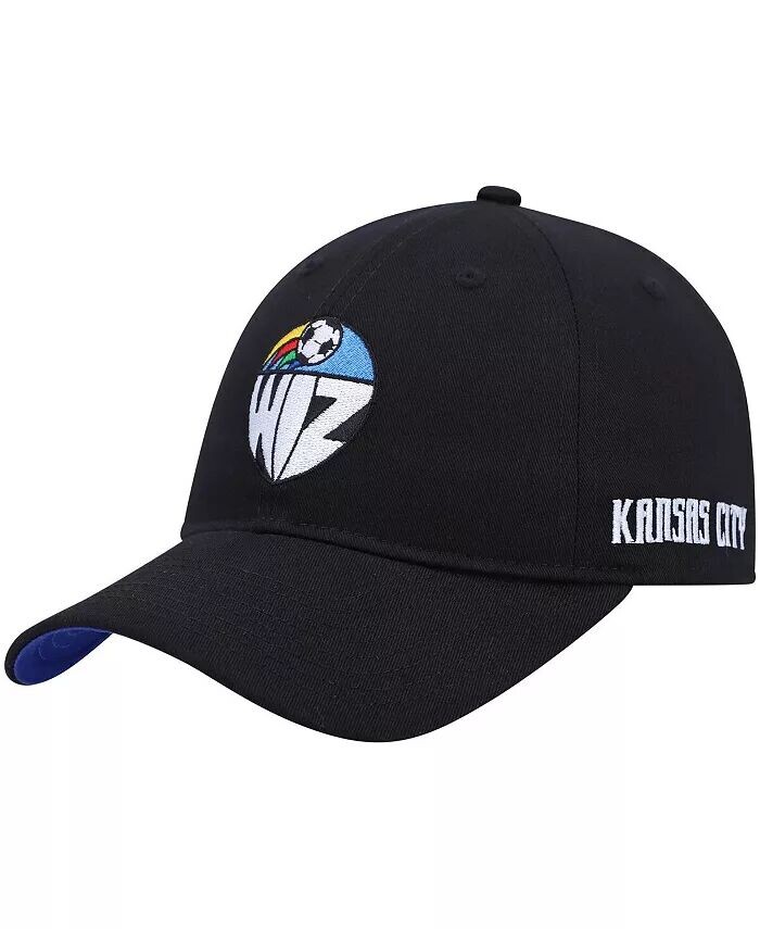 

Мужская черная регулируемая шляпа Kansas City Wiz Mitchell & Ness