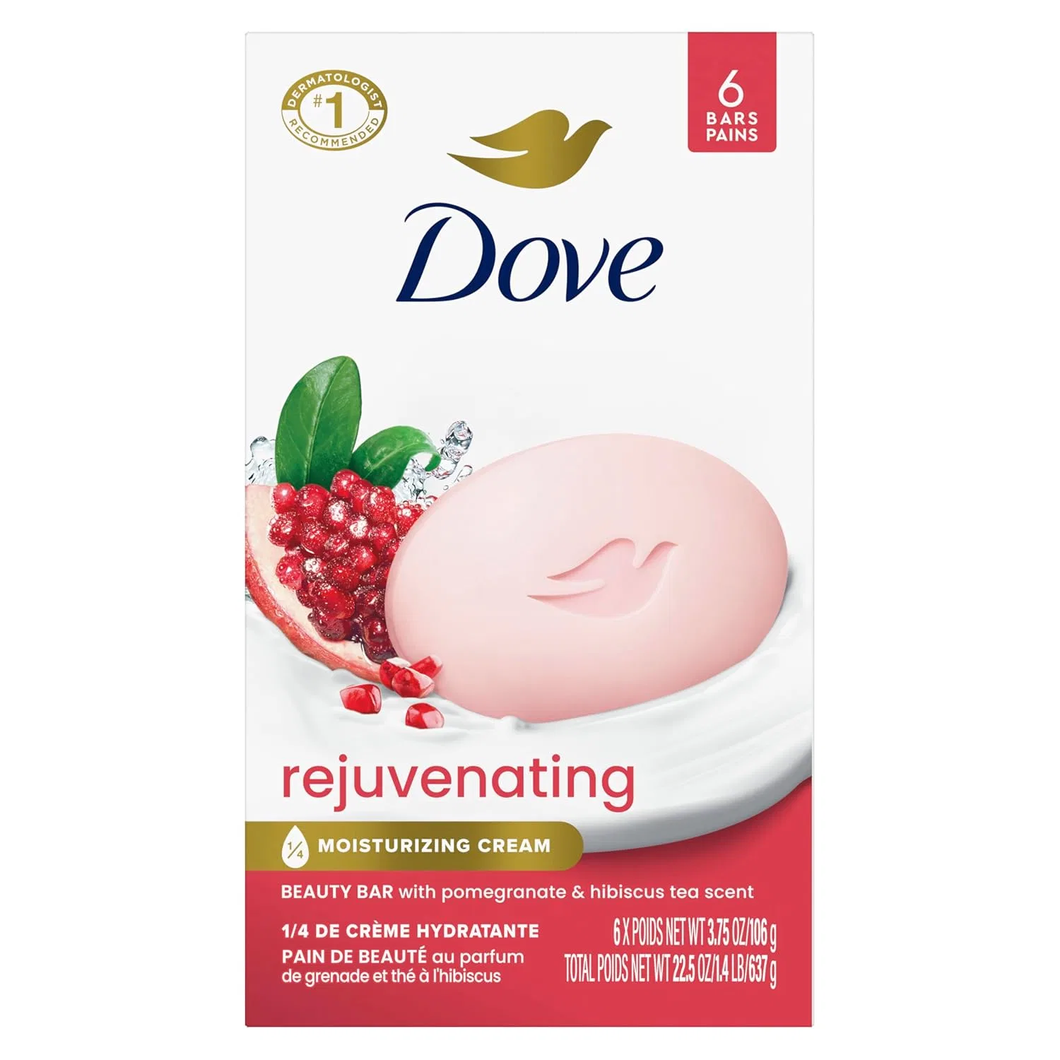 Мыло-крем «Go Fresh Revive» от Dove, 6 x 113 г Dove