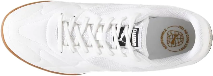 Мужские футбольные кроссовки Puma King Top для игры в помещении, белый — фото 3