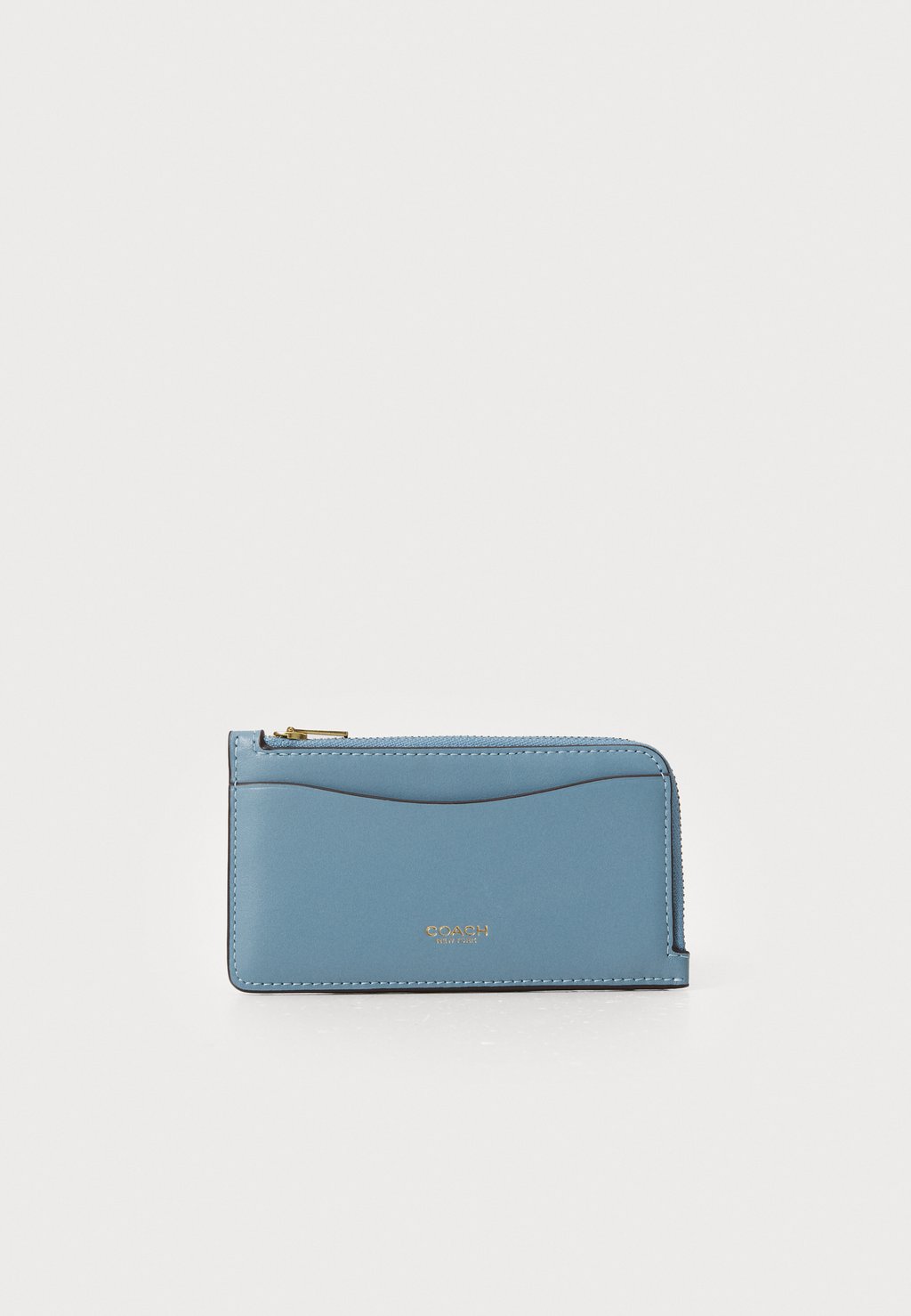 

Кошелек NEW YORK ZIP CARD CASE COACH, синий