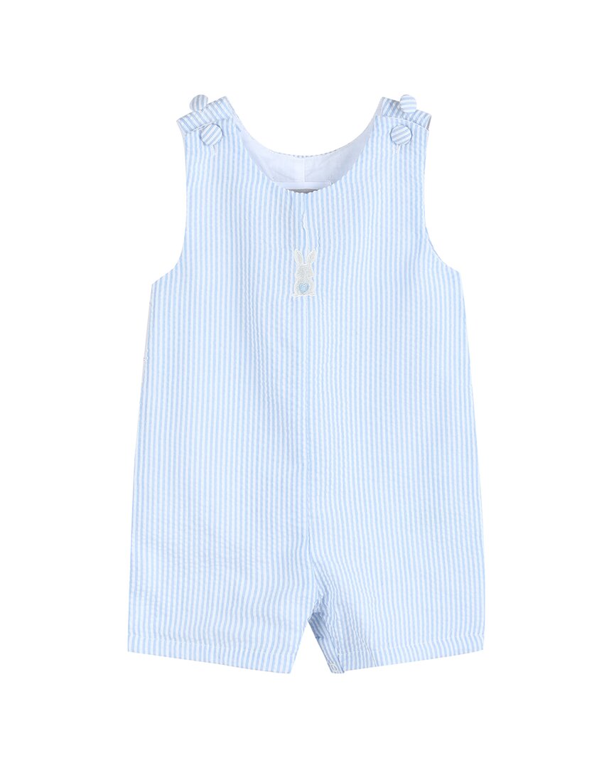 

Пасхальный комбинезон кролика Lil Cactus из сирсакера, светло-голубой