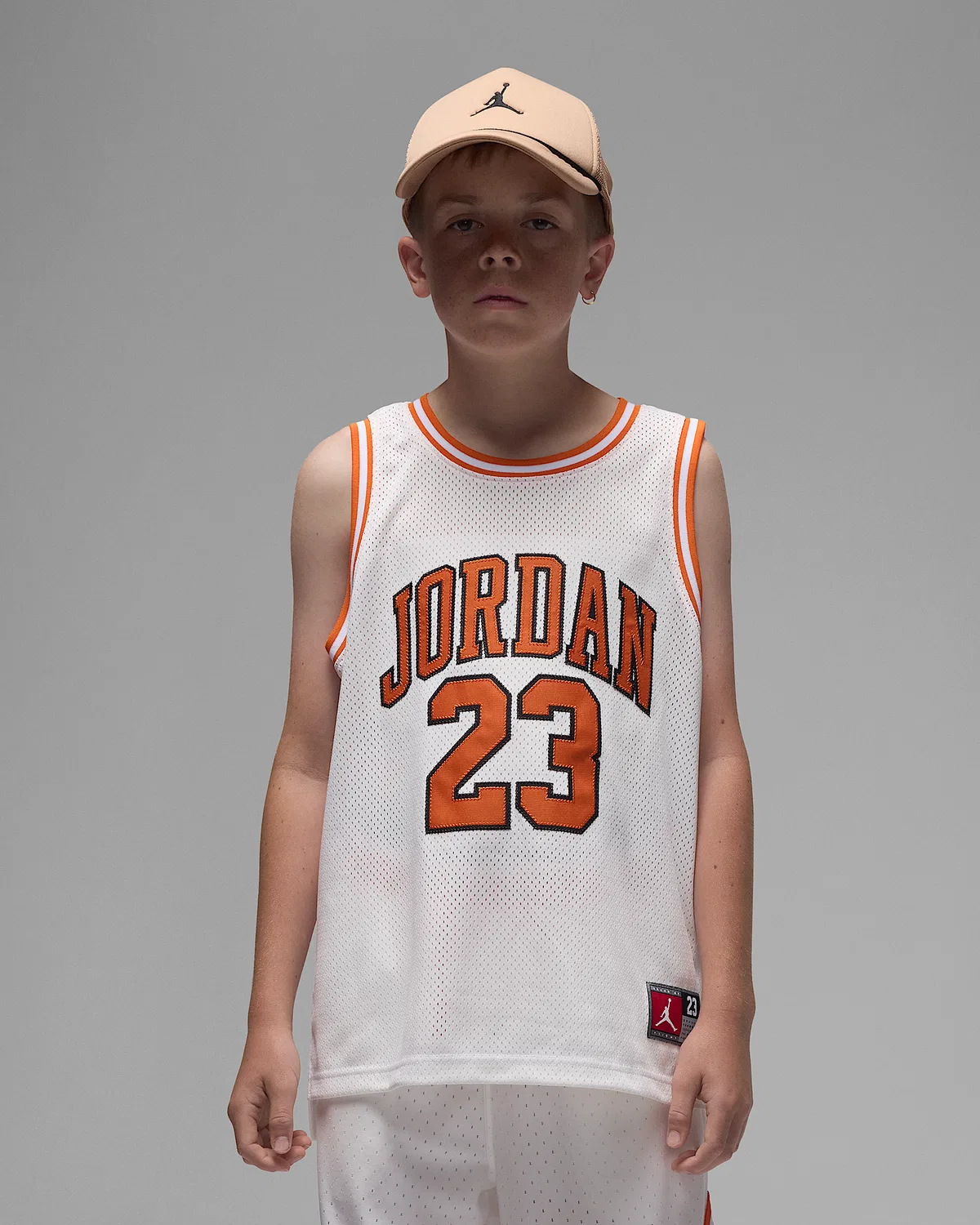 Детская футболка Jordan 23 Jersey (большой размер), Sail