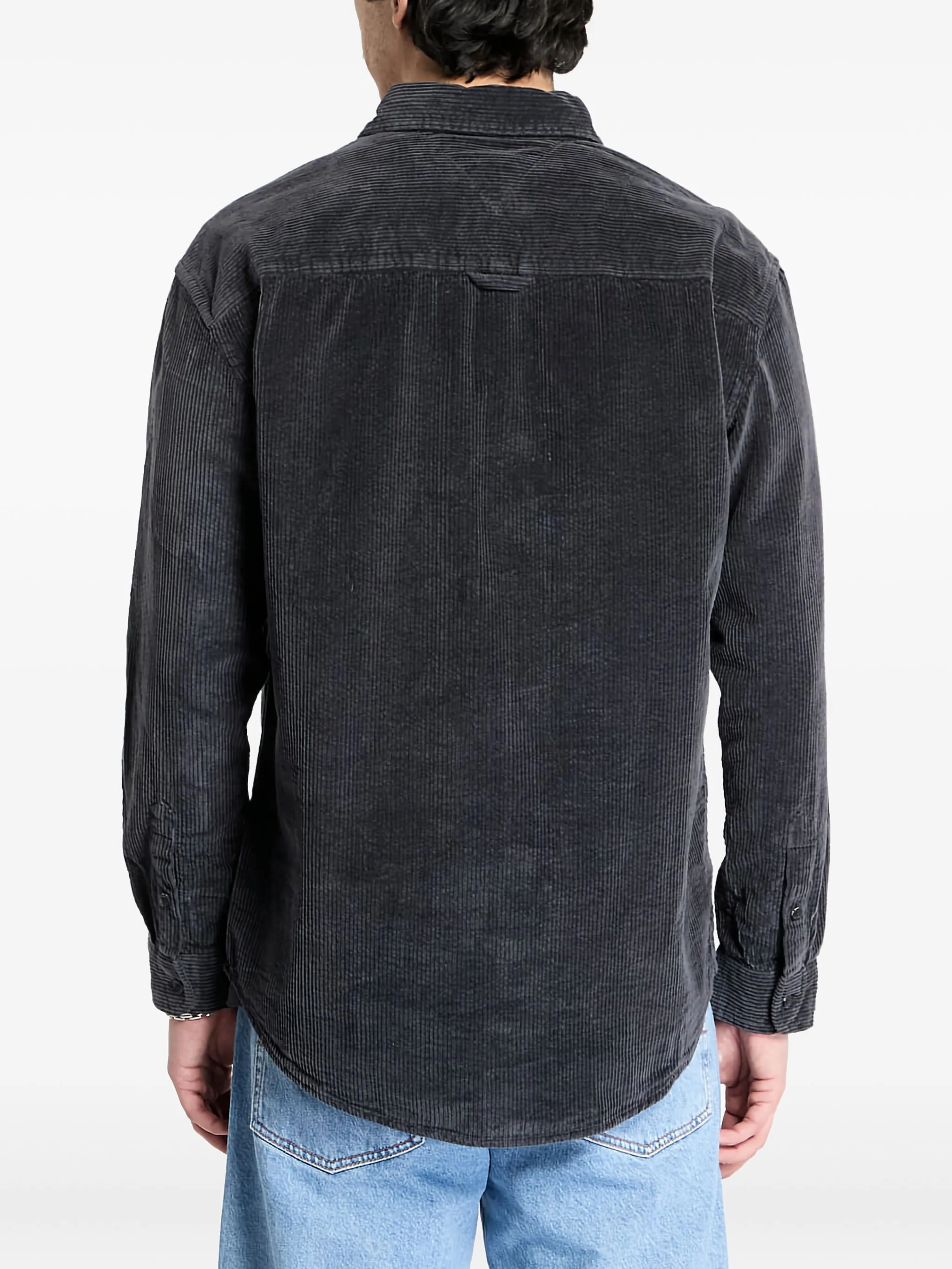 

Рубашка Chunky Corduroy Tommy Jeans, серый