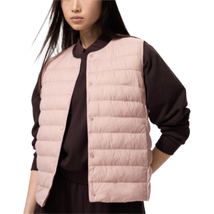 

UNIQLO Женская розовая жилетка, Pink