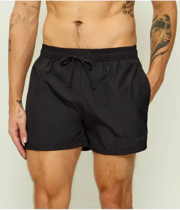 Плавки Зака regular fit Boss, черный