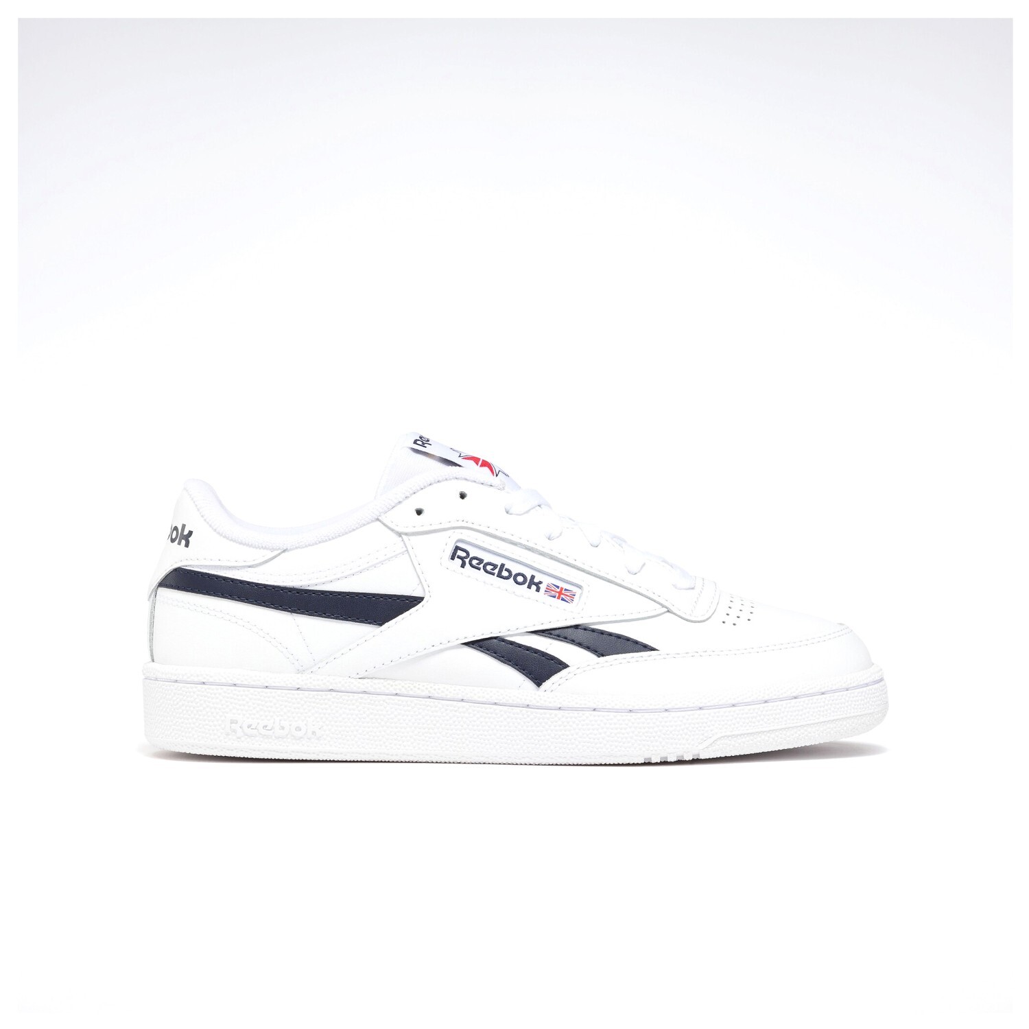 

Кроссовки Reebok Club C Revenge, цвет Cloud White/Vector Navy/Cloud White