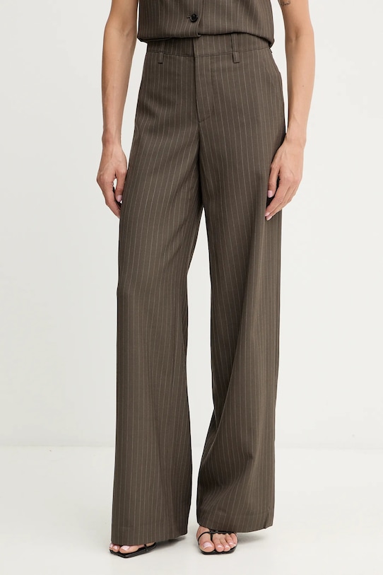 

Шерстяные брюки Miss Sixty, коричневый