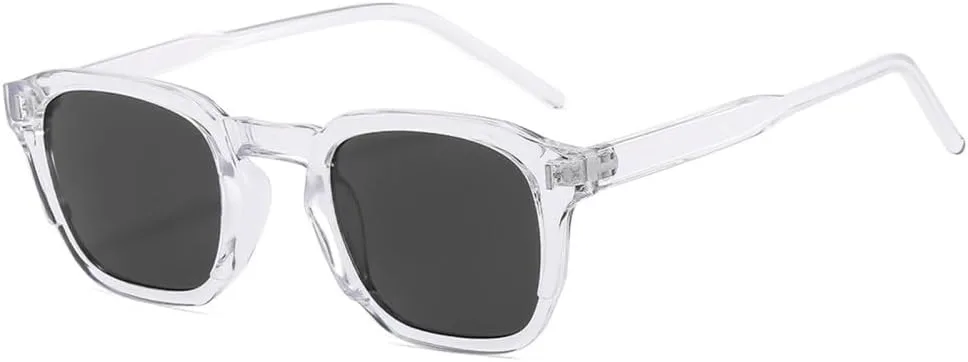 

Солнцезащитные очки прямоугольной формы с заклепками для женщин и мужчин, для активного отдыха, в стиле ретро, ​​с защитой от ультрафиолета UV400 LANGSER, 3