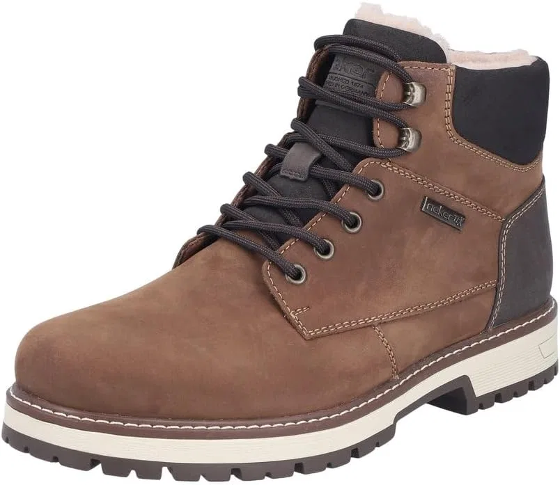 Мужские ботинки Rieker F8311 на шнуровке, Brown