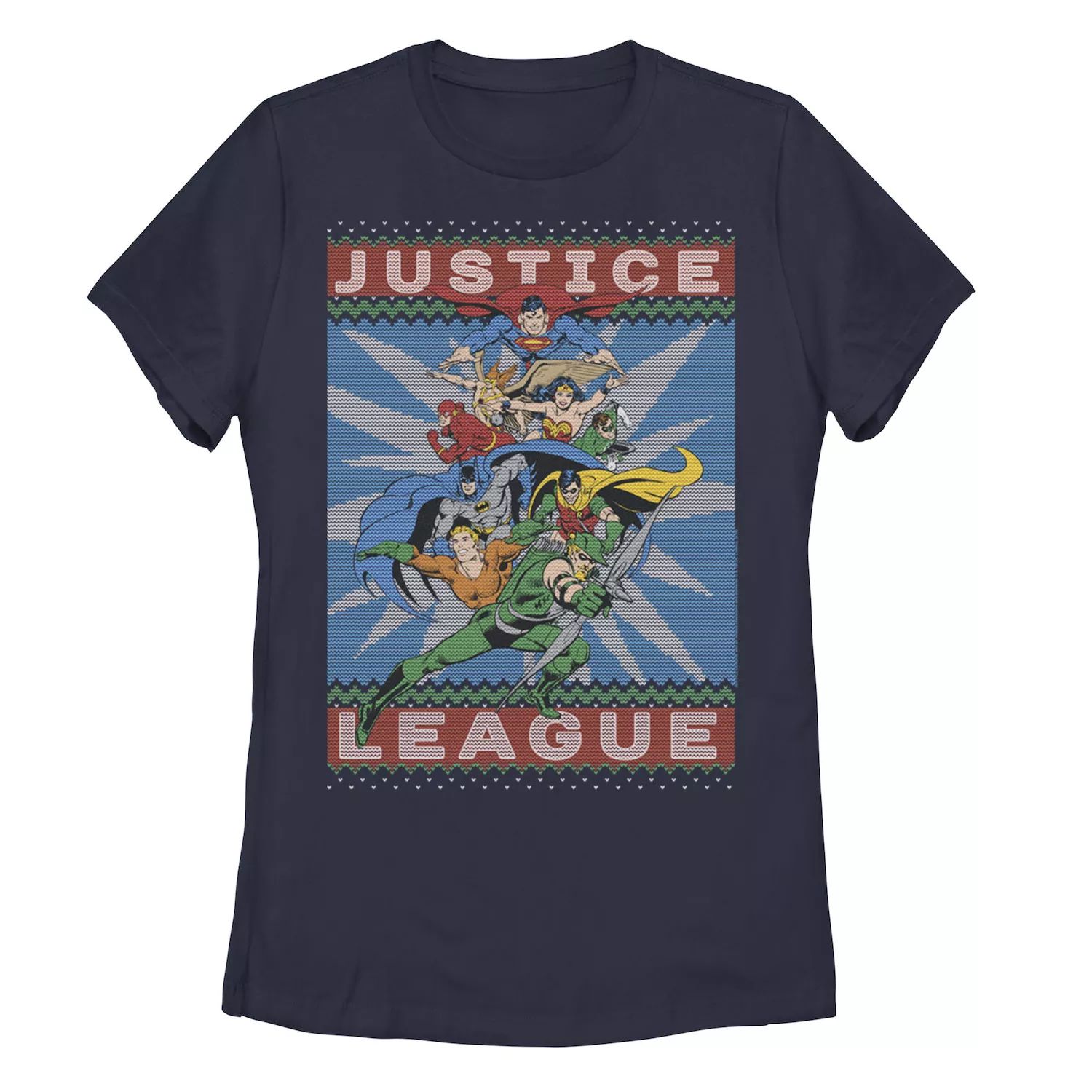 

Вязаная футболка Juniors Justice League Group Shot Licensed Character