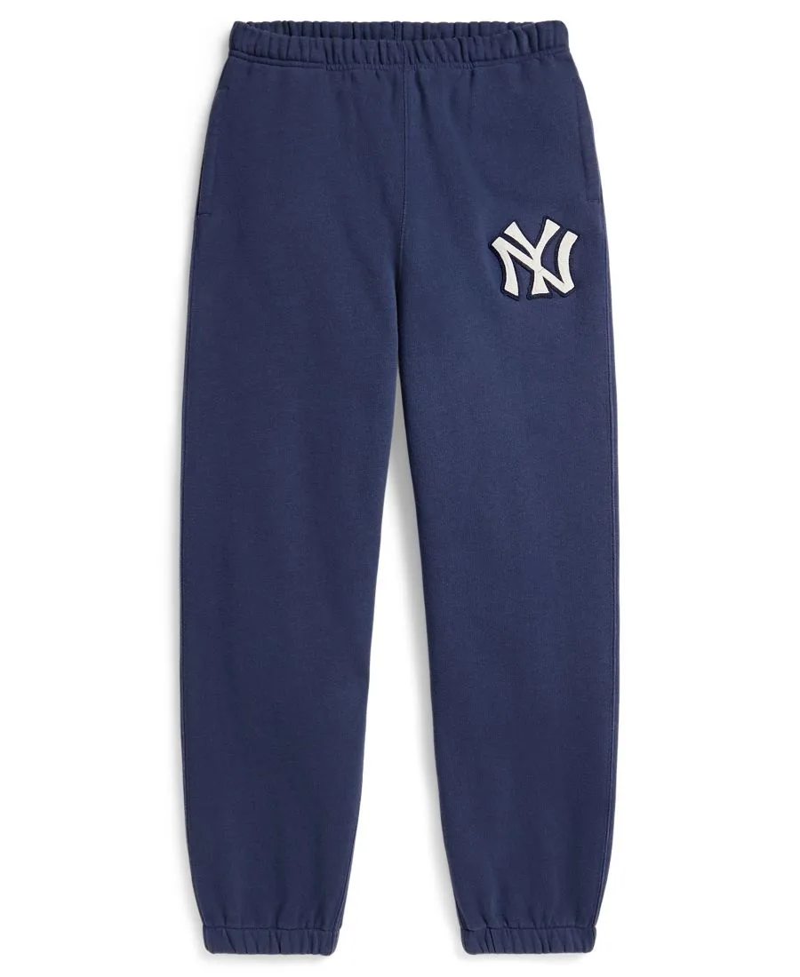 Детские спортивные штаны Yankees на завязках, размер 8-20 Polo Ralph Lauren, темно-cobalt
